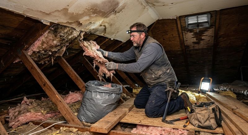 Attic Water Damage Repair in Denver, CO