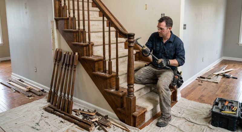 Banister Removal in Littleton, CO