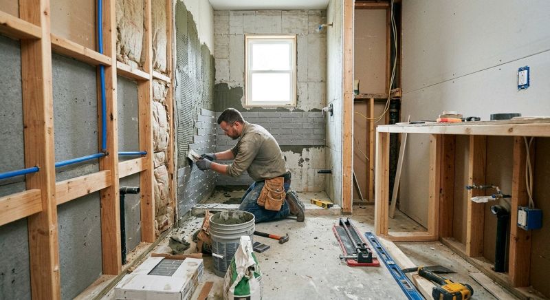 Bathroom Construction in Katy, TX