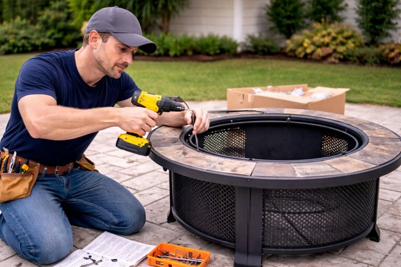 Charcoal Grill Assembly in Alpharetta, GA