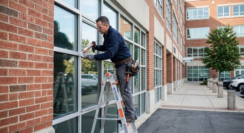 Commercial Caulking Service in Overland Park, KS