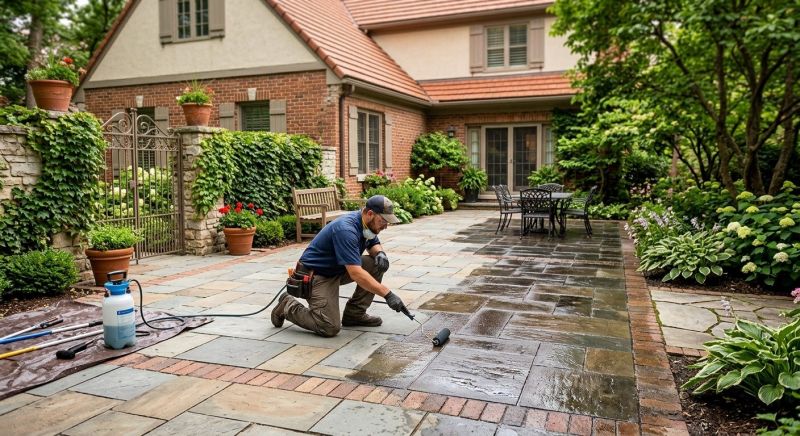 Concrete Walkway Sealing in Kitsap County, WA