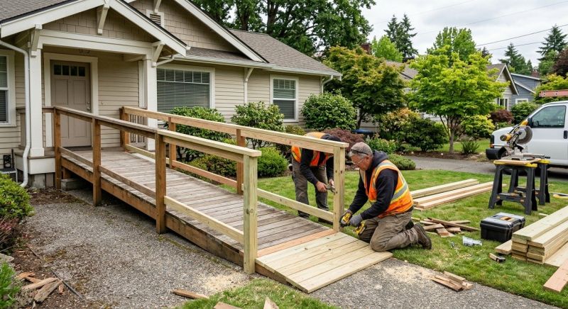 Disability Ramp Repair in Wilmington, NC