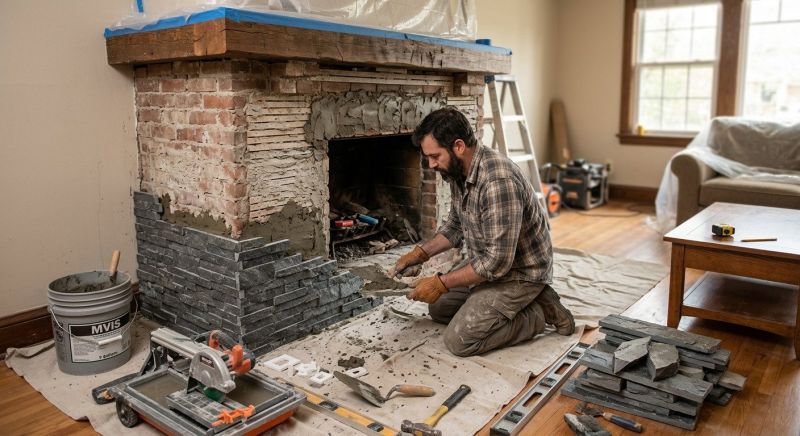 Fireplace Remodeling Service in Conroe, TX