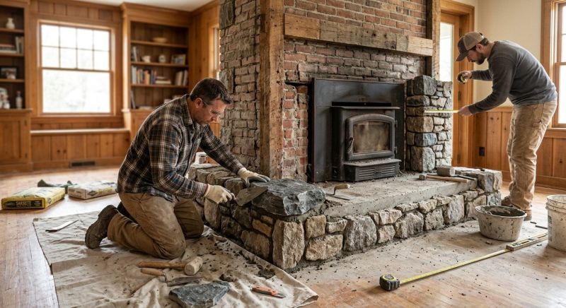 Fireplace Remodeling Service in Alpharetta, GA