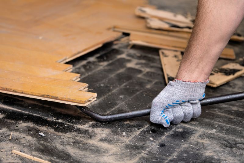 Hardwood Floor Removal in Conroe, TX