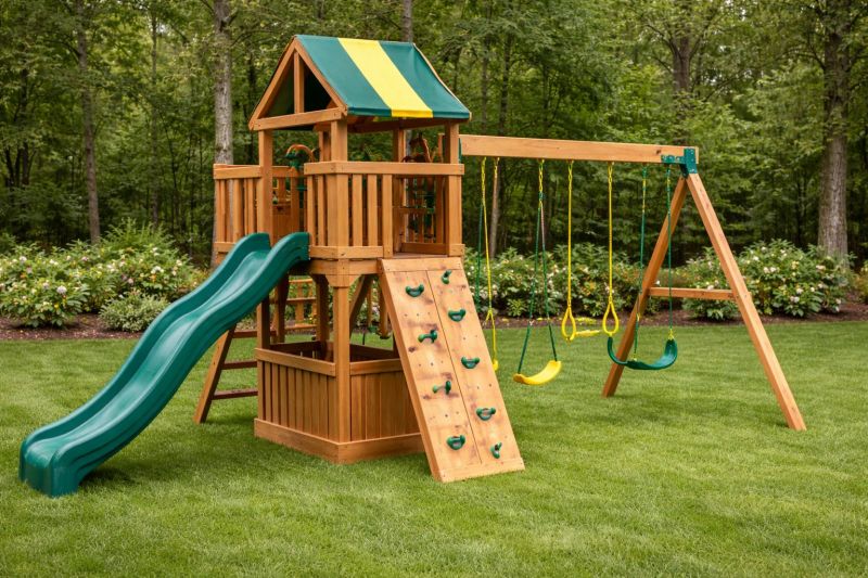 Jungle Gym Assembly in Conroe, TX