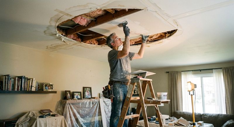 Leaking Ceiling Repair in Houston, TX