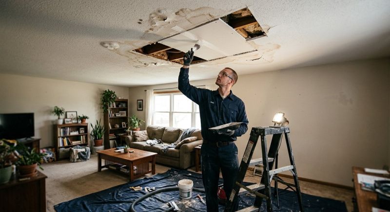 Leaking Ceiling Repair in Conroe, TX
