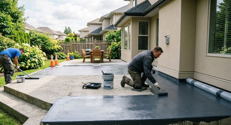 Pool Patio Sealing in Kitsap County, WA