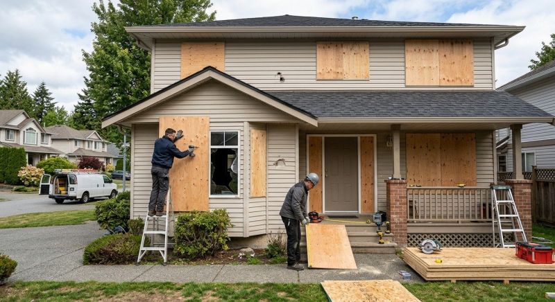 Window Boarding Service in Conroe, TX