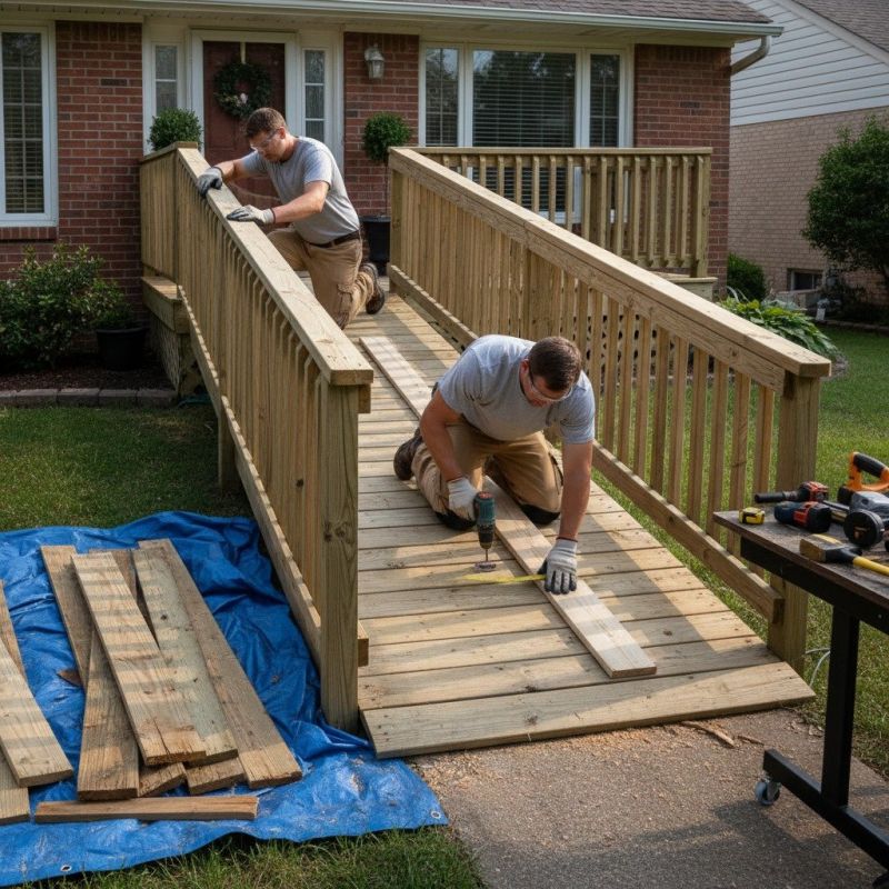 Wood Ramp Repair in Denver County, CO