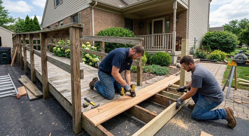Wood Ramp Repair in Denver County, CO